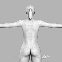 Load image into Gallery viewer, Female Integumentary (Skin) System 3D Model