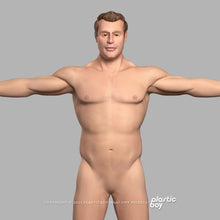 Load image into Gallery viewer, Male Integumentary (Skin) System 3D Model