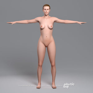 3DS MAX RIGGED Complete Female Anatomy PACK V9